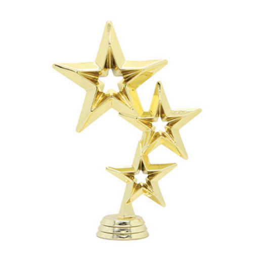 Triple Star Gold Figure Trophy