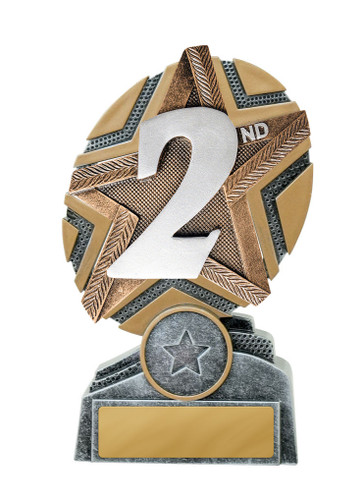 Starburst Series 2nd Place Trophy 130mm 24A-RS2ND
