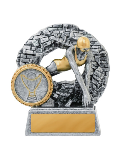 Crash Through Series Female Swimming Trophy 110mm