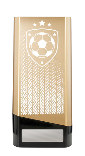 Gold Block Series Football Trophy 160mm