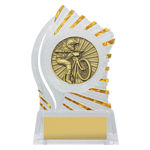 Solar Series Acrylic BMX Trophy