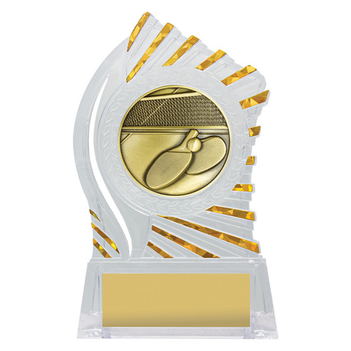 Solar Series Acrylic Table Tennis Trophy
