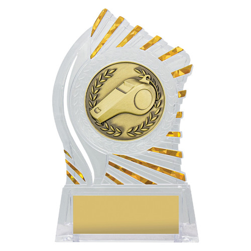 Solar Series Acrylic Whistle Trophy