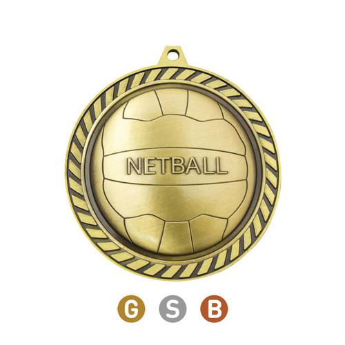 Venture Series Netball Medal