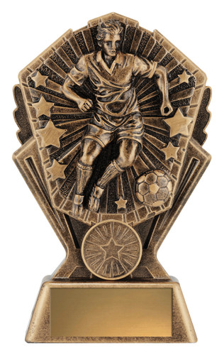 Cosmos Series Male Football Trophy 150mm