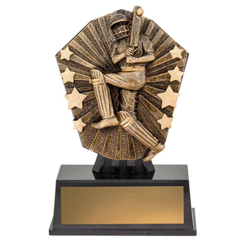 Cosmos Mini Batting Male Trophy 120mm