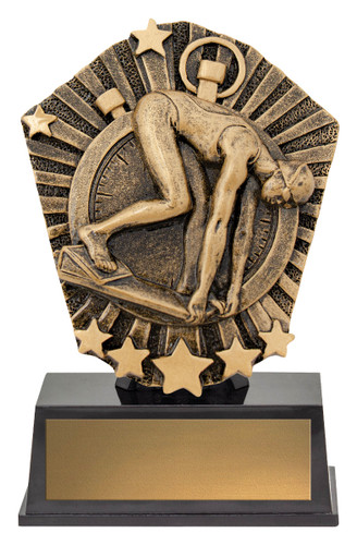 Cosmos Mini Swimming Female Trophy 120mm