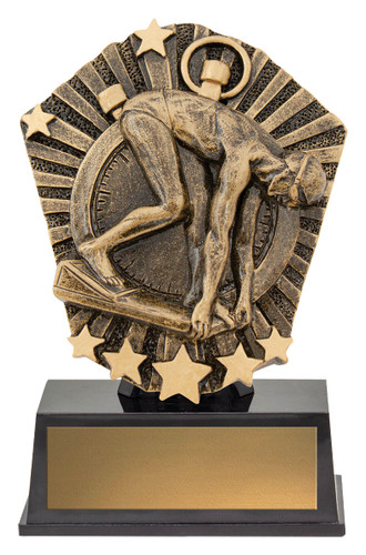 Cosmos Mini Swimming Male Trophy 120mm