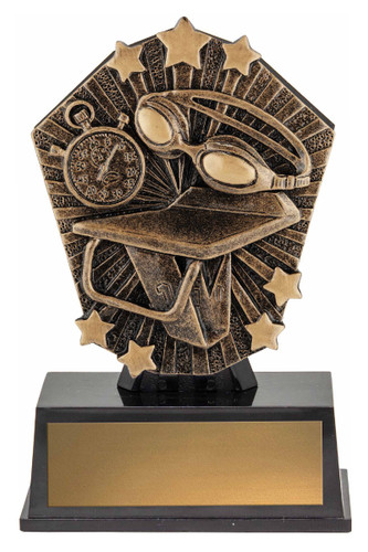 Cosmos Mini Swimming Trophy 120mm