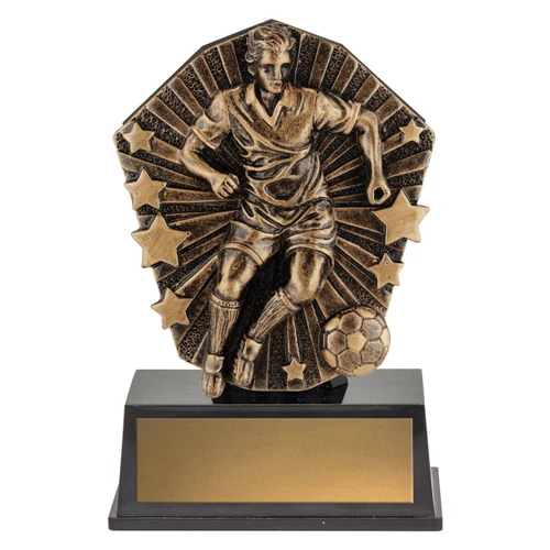 Cosmos Mini Football Male Trophy 120mm