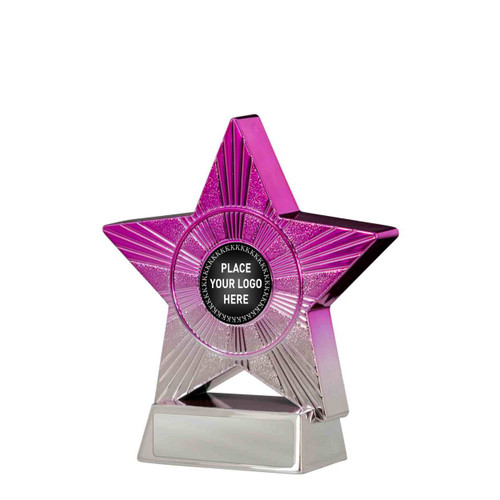 SuperStar Series Silver/Purple 110mm with logo