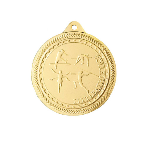Bright Medal Little Athletics Gold