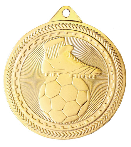 Bright Medal Football Gold