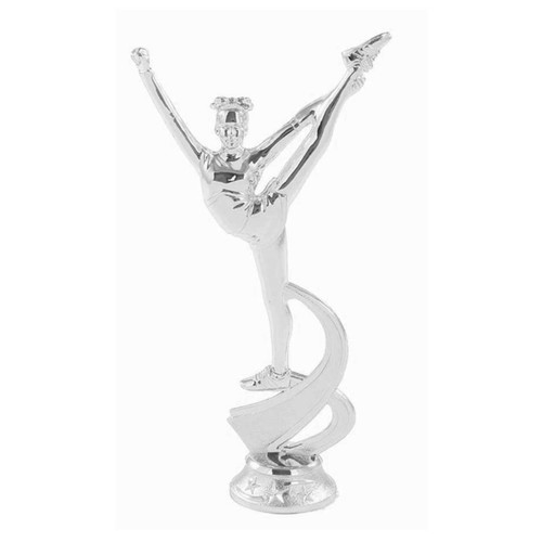 Silver Cheer Dance Squad Figure on base Trophy