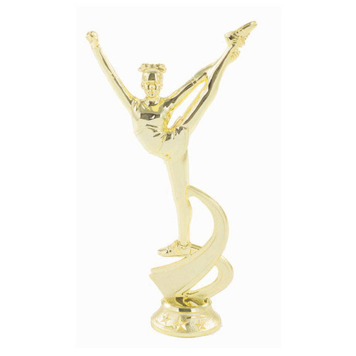 Gold Cheer Dance Squad Figure on base Trophy