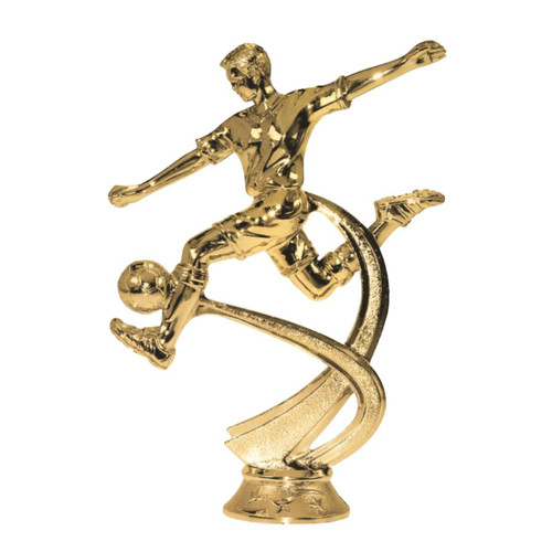 Football Kicking Male Figure on base Trophy