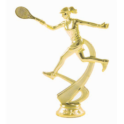 Tennis Forehand Female Figure on base Trophy