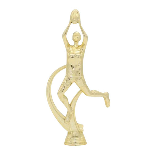 Aussie Rules Leaping Mark Female Figure on base Trophy