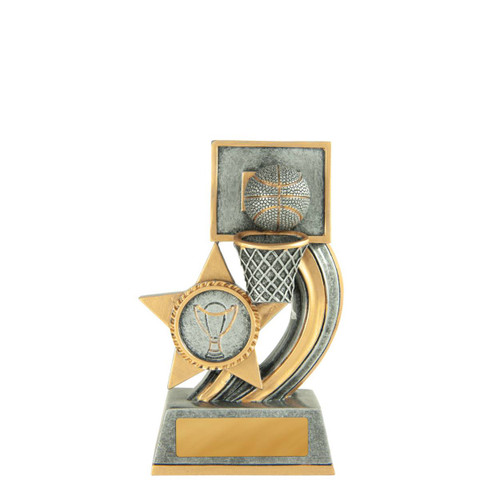 Curve Ball Series Basketball Trophy 120mm