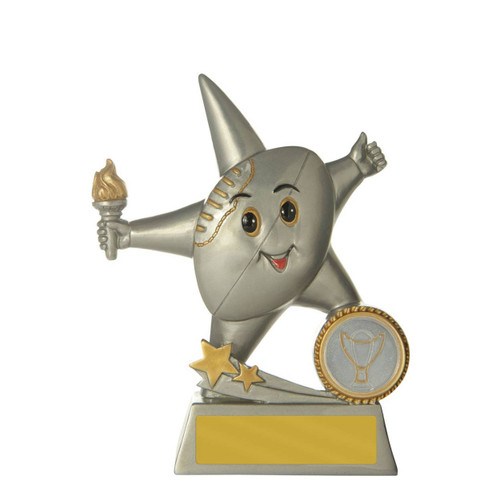 Little Star Series Aussie Rules Trophy 130mm