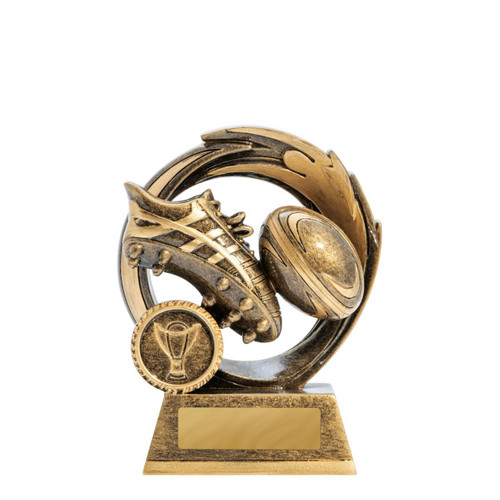 Azzurro Series Rugby Trophy 120mm