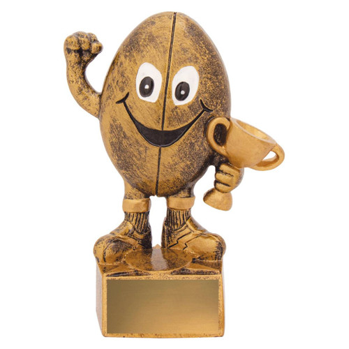 Character Series Rugby Trophy 130mm