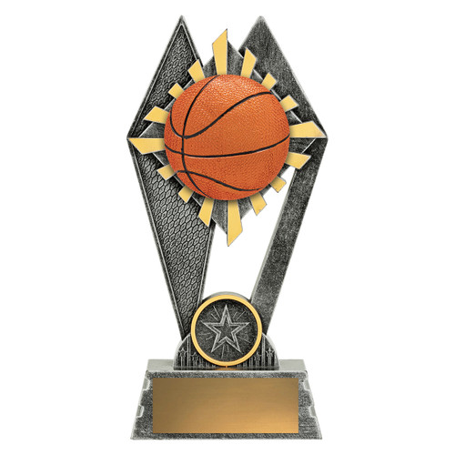 Peak Series Orange Basketball Trophy 180mm