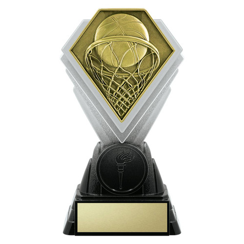Diamond Series Gold Basketball Trophy 125mm