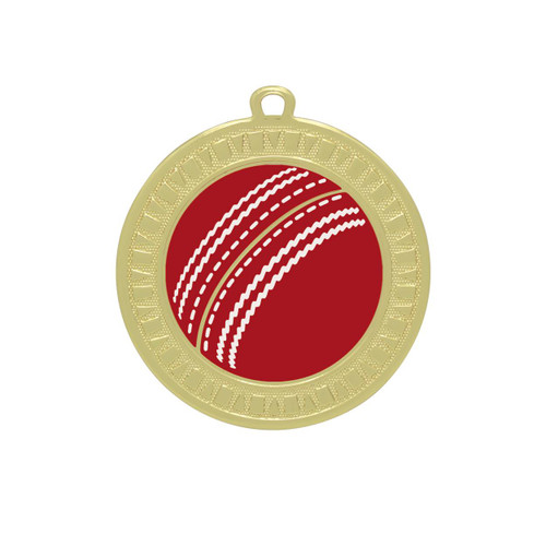 Spark Series Cricket Medal Shiny Gold