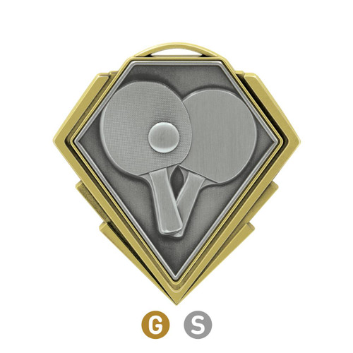 Diamond Table Tennis Medal