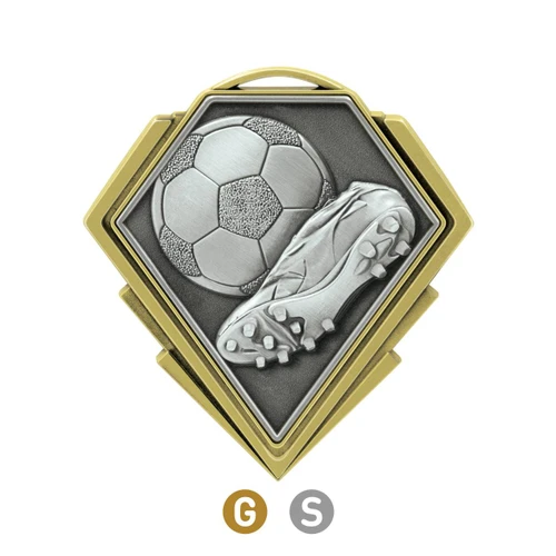 Diamond Football Medal