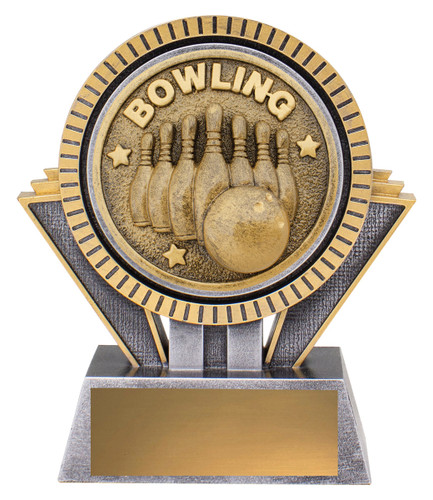 Spartan Series Ten Pin Bowling Trophy 130mm