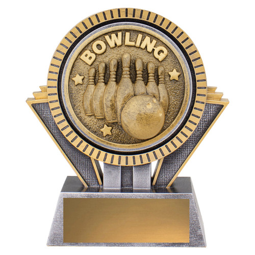 Spartan Series Ten Pin Bowling Trophy 130mm