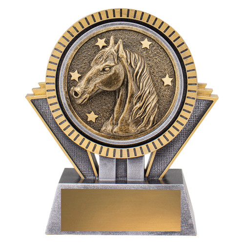 Spartan Series Horse Trophy 130mm