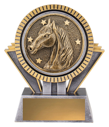 Spartan Series Horse Trophy 130mm