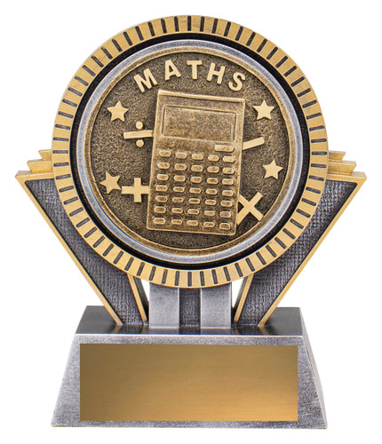 Spartan Series Maths Trophy 130mm SR108A