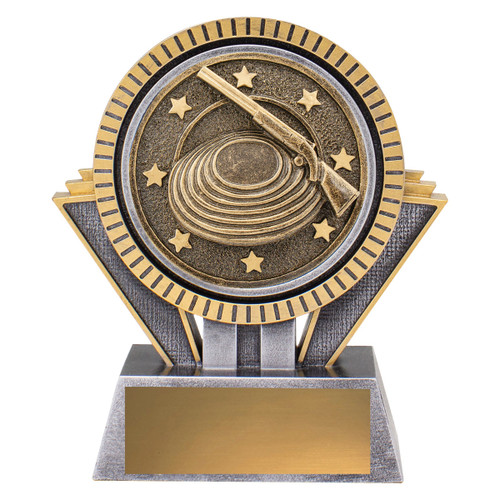 Spartan Series Clay Pigeon Shooting Trophy 130mm