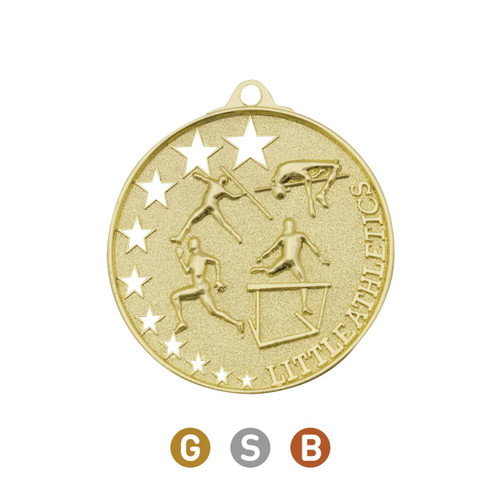 Hollow Star Little Athletics Medal