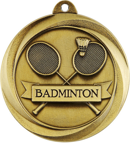 Econo Badminton Medal Gold