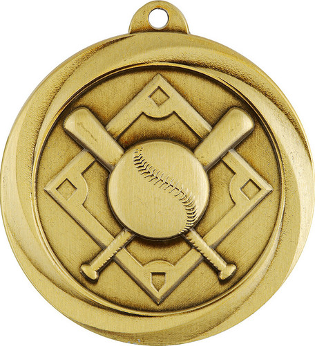 Econo Series Baseball Medal Gold ME903G