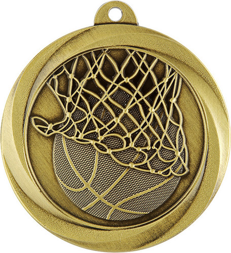 Econo Series Basketball Medal Gold ME907G