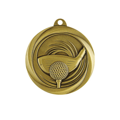 Econo Series Golf Medal Gold