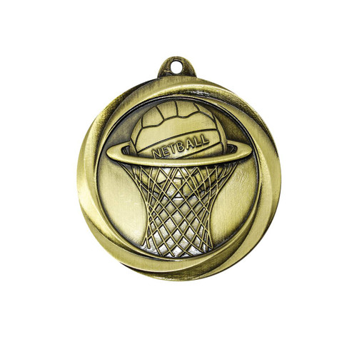Econo Series Netball Medal Gold