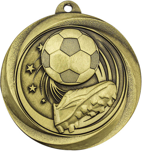 Econo Series Football Medal Gold