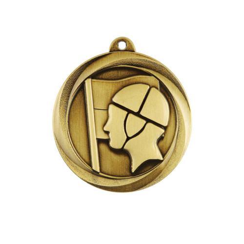 Econo Series Surf Lifesaving Medal Gold