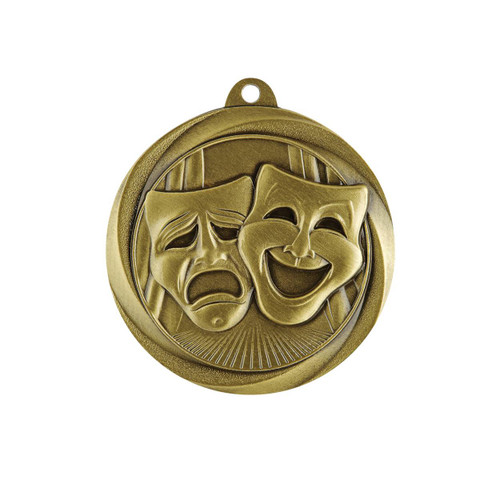 Econo Series Drama Medal Gold
