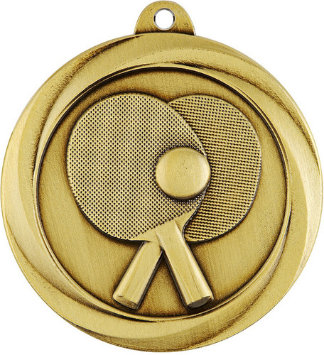 Econo Series Table Tennis Medal Gold
