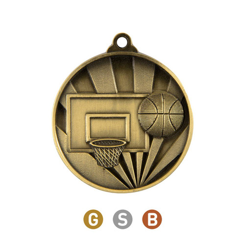 Sunrise Series Basketball Medal
