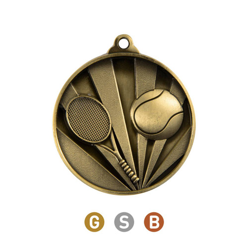 Sunrise Series Tennis Medal