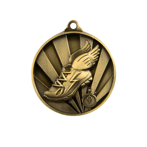 Sunrise Medal Athletics Track Gold